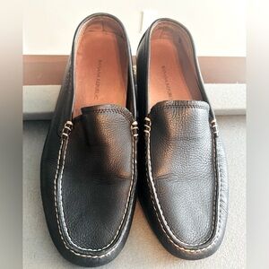 Banana Republic Black Leather Loafers
